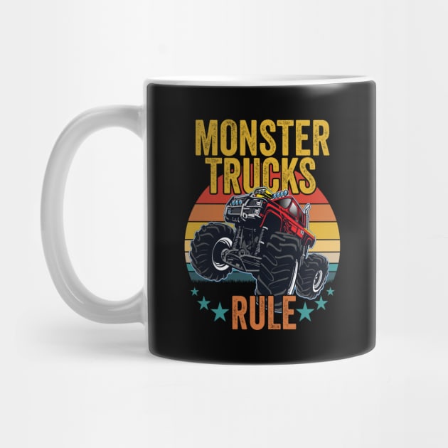 Monster Trucks - Monster Trucks Rule by Kudostees